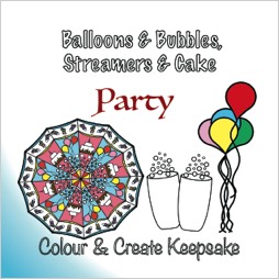Party Colour & Create Keepsake - Book Cover