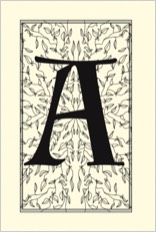 Alphabet Sayings - page 6 - Letter A, on black lined drawing background